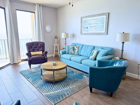 Living room with sleeper sofa