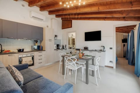 Kitchen and dining area