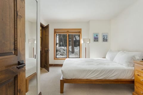 Bedroom 4: Queen Bed with En Suite Bathroom on Lower Level