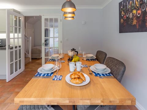 Furniture, Interior Design, Flooring, Floor, Wood, Chair, Kitchen & Dining Room Table, Table, Ceiling, Dining Room