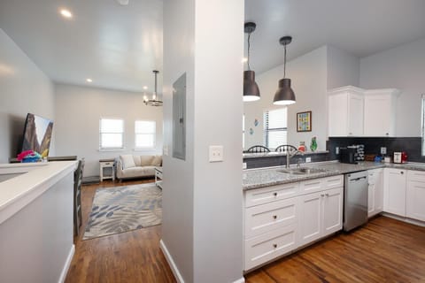 Bright, modern kitchen — perfect for whipping up breakfast or dinner.