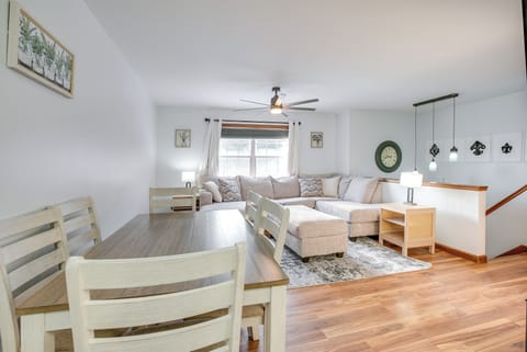 Logan Vacation Rental | 2BR | 2BA | 1,248 Sq Ft | Stairs Required