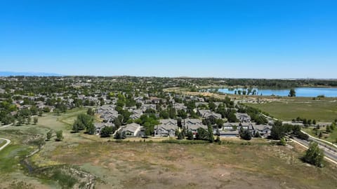 Aerial view of our neighborhood