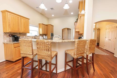 Additional seating at the Kitchen Bar