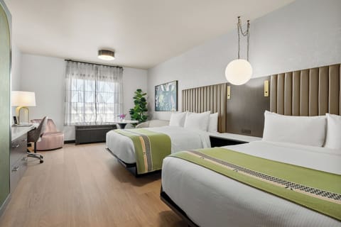 Boutique Two Queen | Hypo-allergenic bedding, minibar, in-room safe, desk
