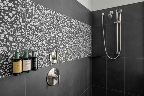 Free toiletries, hair dryer, bathrobes, slippers