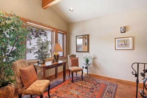 Additional reading and seating space throughout the home