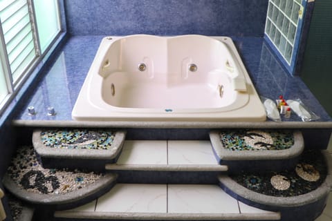 Private spa tub