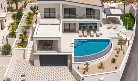 Seaview Villa Libero with spa zone, pool, billiard