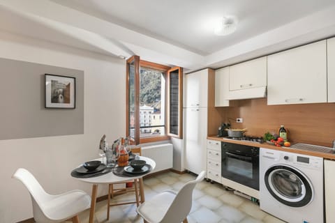Kitchen and dining area