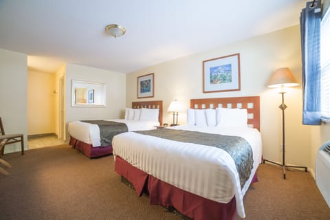 Classic Room, 2 Queen Beds | Blackout drapes, iron/ironing board, free WiFi, bed sheets