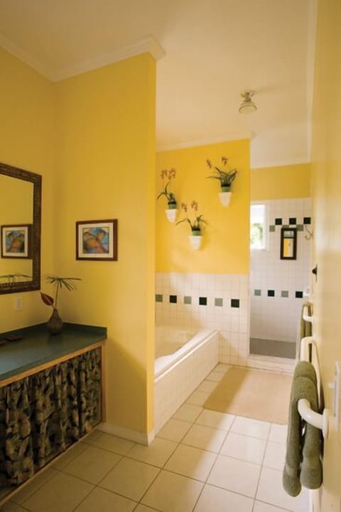 Standard Suite, 1 King Bed | Bathroom | Free toiletries, bathrobes, towels, toilet paper