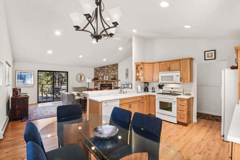 Fully stocked kitchen