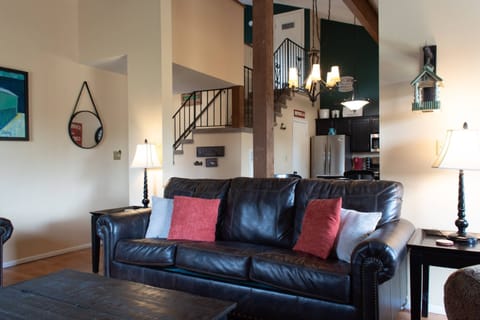 Super thoughtful design aspects in this lovely condo