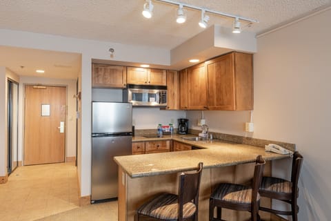 Condo, 1 Bedroom | Private kitchen | Fridge, coffee/tea maker