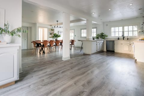 This open-concept design blends style, space, and comfort