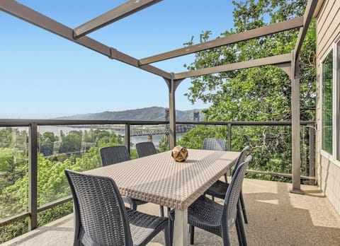View looking west toward the Willamette River and Forest Park