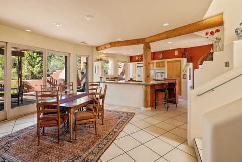 Enjoy home-cooked meals with a view.