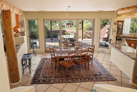 Another view of the stunning dining area.