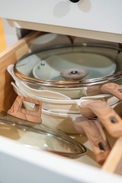 Plenty of pots and pans