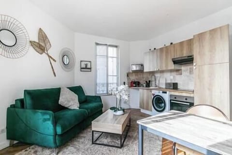 Salon avec cuisine équipée (1)