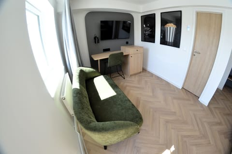 Comfort Double Room, Balcony, City View | In-room safe, laptop workspace, blackout drapes, soundproofing