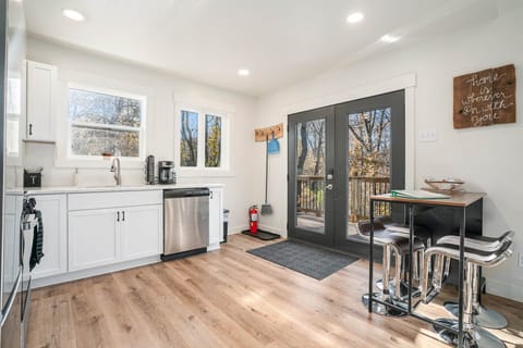 A full kitchen to provide you the full at-home experience while away from home.