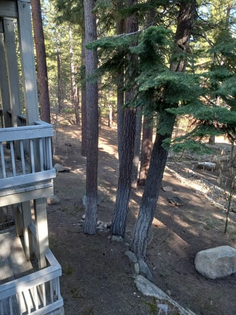 Relax and unwind with a glass of wine or morning coffee from balcony deck.