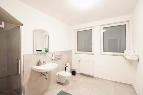 Business Double Room, 1 Bedroom, Non Smoking, Air conditioning | Bathroom | Shower, hair dryer, towels, soap