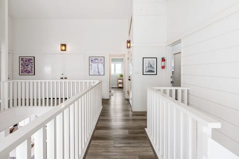 Bright, modern interior.