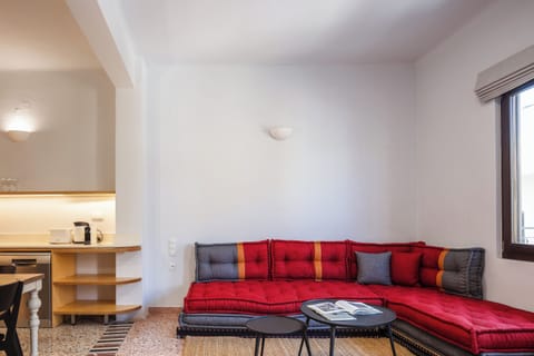 Large corner sofa that can easily transform into a comfortable bed for 2.