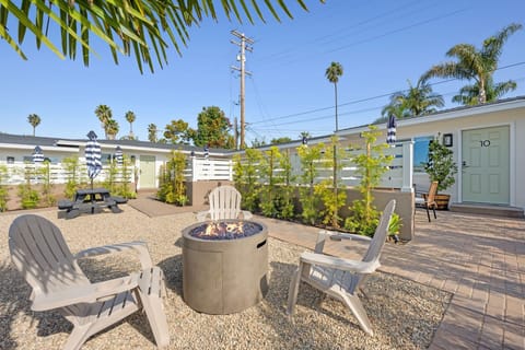 Fire pits at South O Bungalows