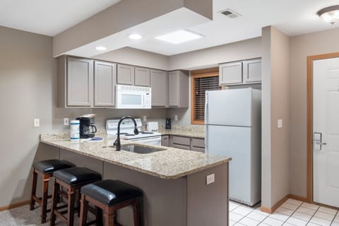 One Bedroom Unit Kitchen