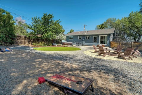 Big backyard, complete with amazing views across Colorado Springs!