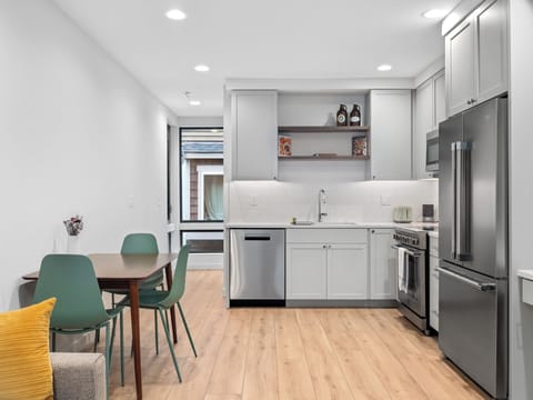 Kitchen and dining space