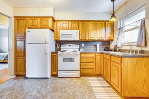 Kitchen | 2-Story Home | Free WiFi | Central A/C & Heating