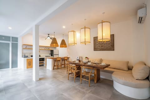 Villa, Pool View | Dining room