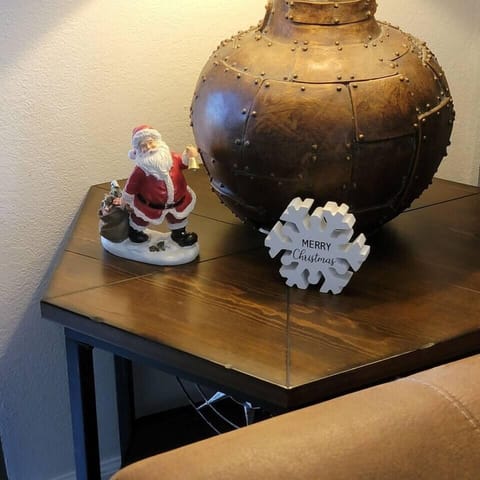 Seasonal charm fills every corner of this space.