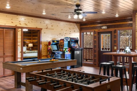 Endless entertainment! Arcade games, foosball, and more!