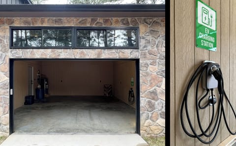 1 Car Garage Access with EV Charging Station