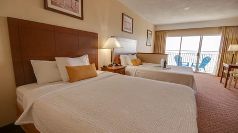 South Building - ADA Accessible Efficiency, Bayfront View, 2 Queen Beds & Sofa | In-room safe, desk, iron/ironing board, free WiFi