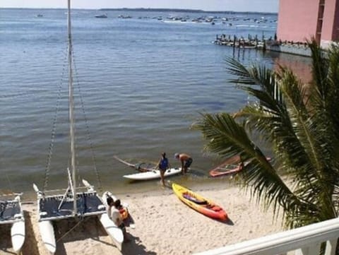 Private beach, windsurfing, sailing, kayaking