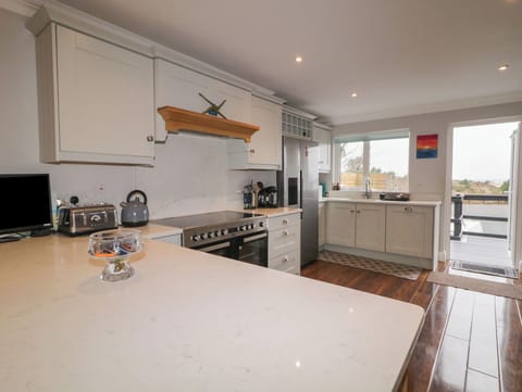 Dishwasher, electric kettle, toaster, cookware/dishes/utensils