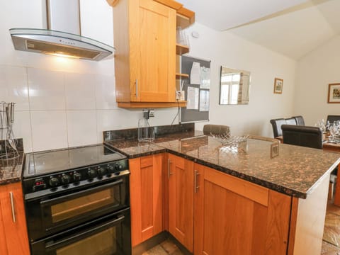 Fridge, dishwasher, electric kettle, toaster