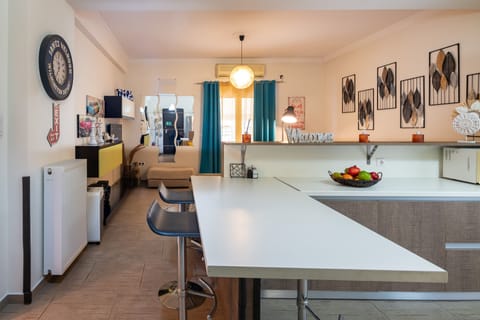 Spacious and fully equipped kitchen with all necessary amenities