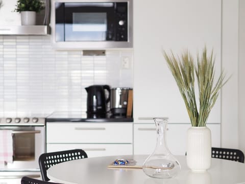 Apartment open concept kitchen