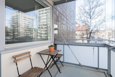Have your morning coffee while relaxing on the private balcony of your apartment