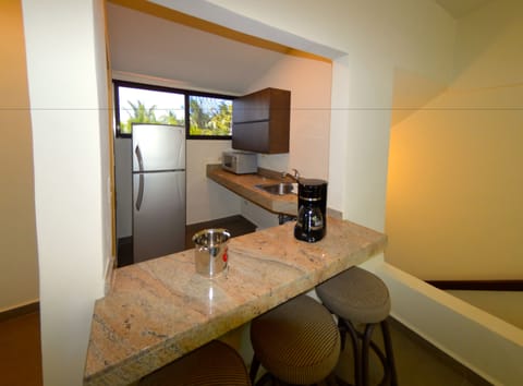 Superior Suite, 2 Bathrooms | Private kitchenette | Full-size fridge, eco-friendly cleaning products