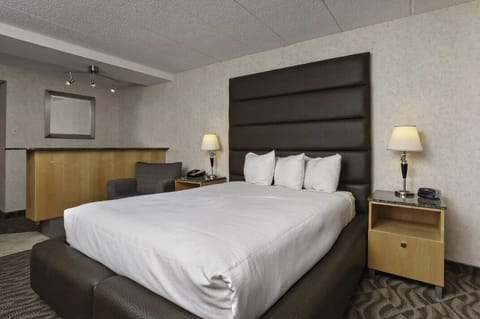Studio, 1 Queen Bed (Metropolitan Suite) | Premium bedding, pillowtop beds, in-room safe, blackout drapes