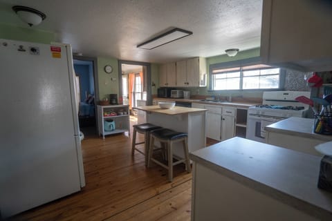 Large kitchen space.
